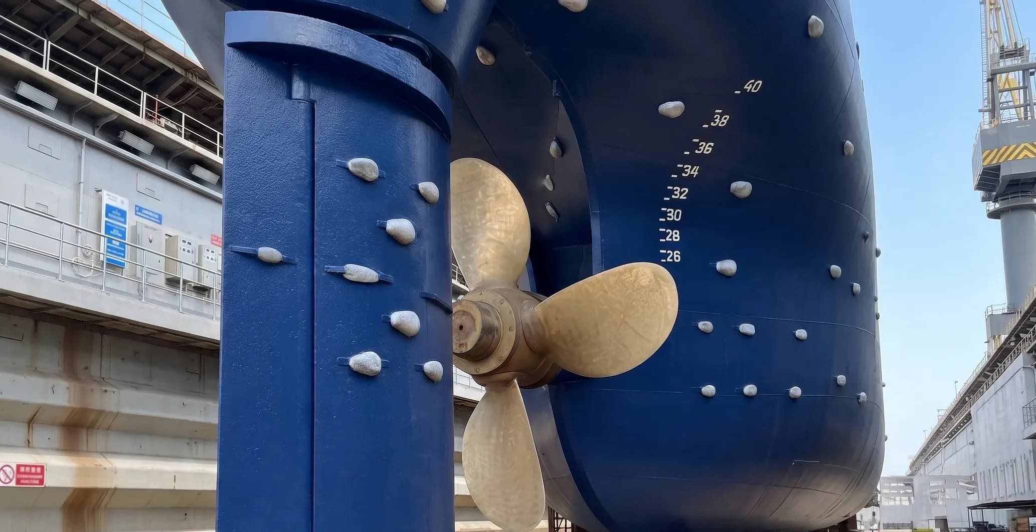 BSS Tech SACP Anodes on Hull