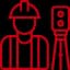Survey Icon Red